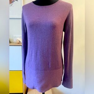 Vila Milano purple sweater; size S